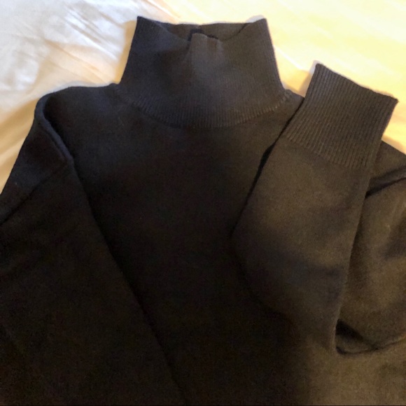 Oak+Fort black mock neck sweater - Picture 4 of 5